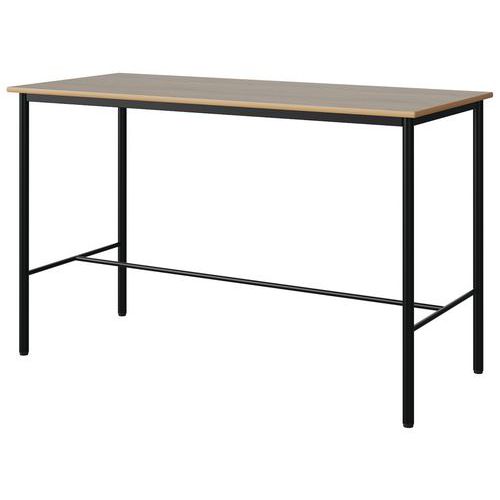 Mange-debout Malibu 180x80 cm - stratifié chant alaisé - Manutan Expert