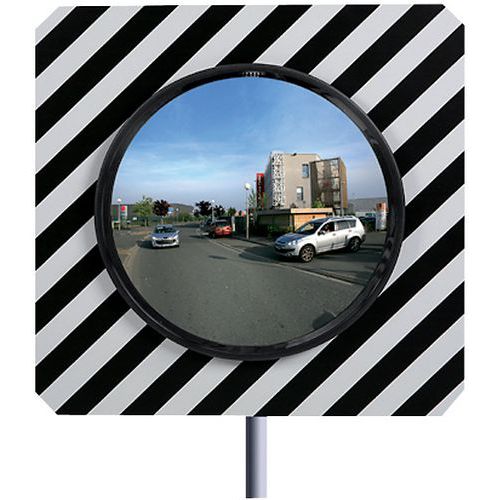 Miroir de sécurité - Voie publique