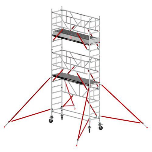Échafaudage roulant RS TOWER 51-S - Plateforme Fiber Deck® - Altrex
