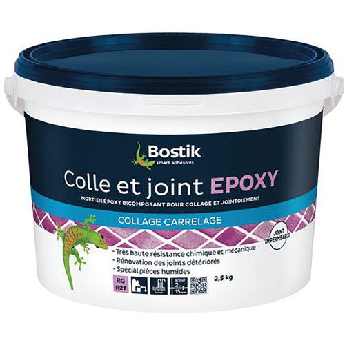 Colle Et Joint Epoxy Blanc 2.5Kgbostik - Bostik