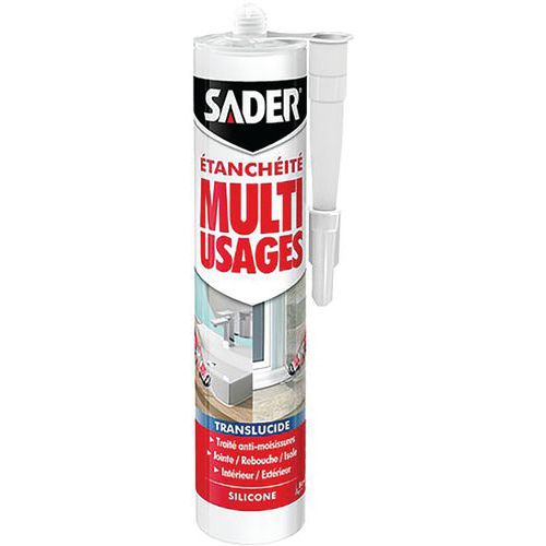 Sader Mastic M.Usages Transl.280Ml - Sader