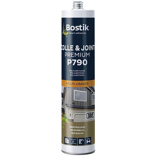Mastic Colle Et Joint Premium P790Blan - Bostik