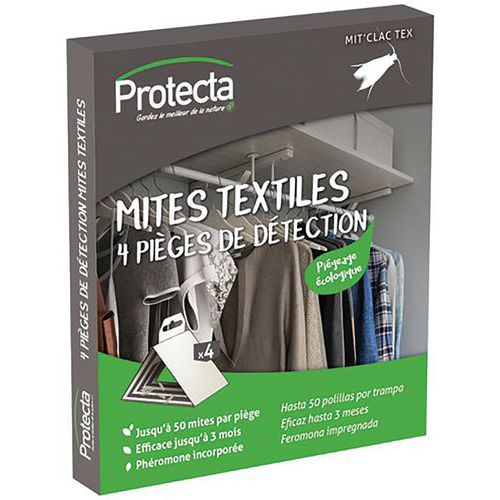 Mit'Clac Antimite Textile  4 Pieges - Mit'Clac