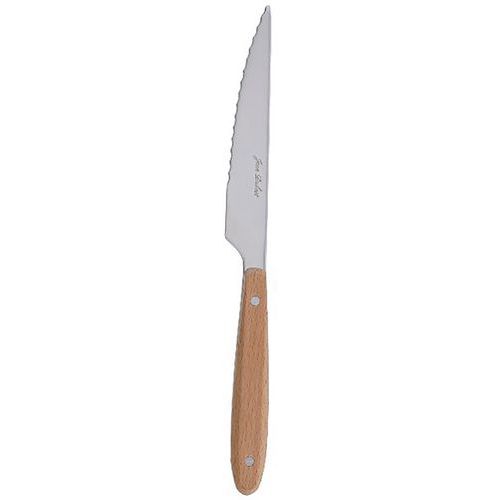 Couteau Bois Naturel Woody - Jean Dubost Couteau Bois Naturel Woody - Jean Dubost