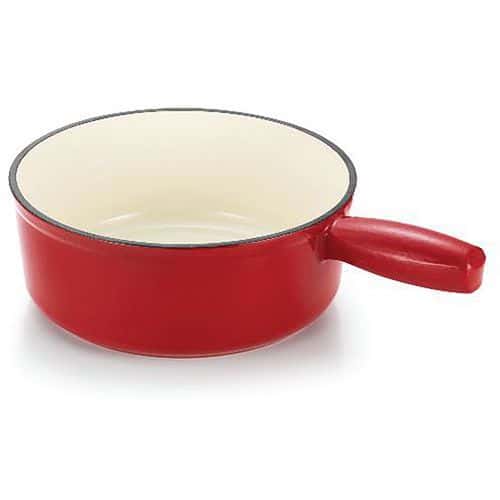Poelon Fonte Emaillee 22 Cm Rouge - Table Et Cook