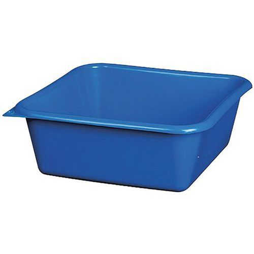 Cuvette Carree 1.5L 20Cm Bleu - Aluminium Et Plastiq Cuvette Carree 1.5L 20Cm Bleu - Aluminium Et Plastiq