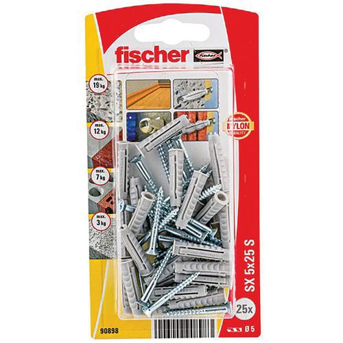 Chev. Nylon Colleret Sx 5X25 Gks Bl/25 - Fischer