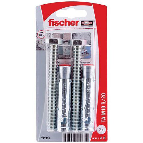 Cheville Lourde Ta M10 S Bl/2 - Fischer Cheville Lourde Ta M10 S Bl/2 - Fischer
