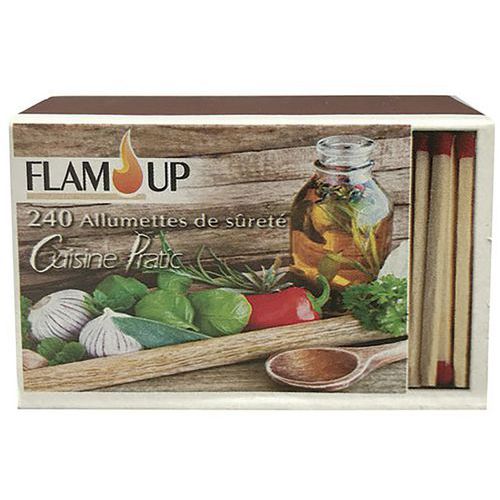 Allumettes Boite Menage X240 - Flam Up Allumettes Boite Menage X240 - Flam Up
