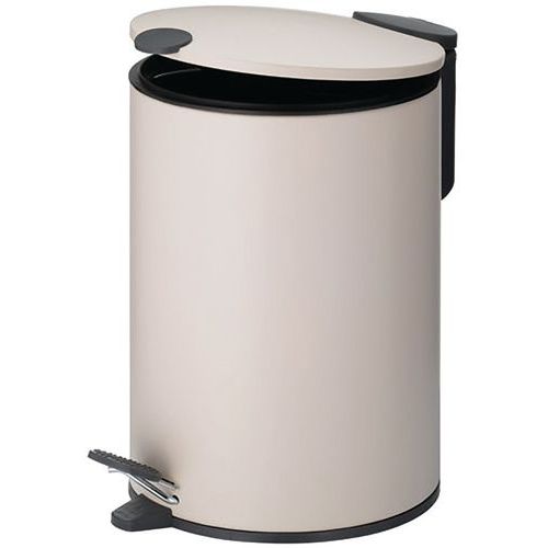 Poubelle Mats 3L Metal Beige - Kela Poubelle Mats 3L Metal Beige - Kela