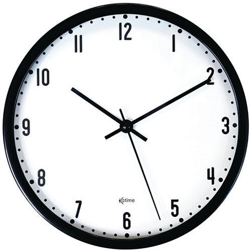 Pendule Silencieuse 20Cm Coloris Ass - Katime Pendule Silencieuse 20Cm Coloris Ass - Katime