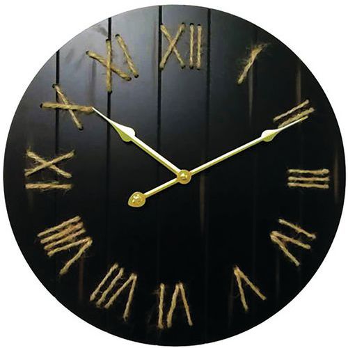 Pendule Silencieuse 40Cm Boismdf Ass - Aucune Marque Pendule Silencieuse 40Cm Boismdf Ass - Aucune Marque