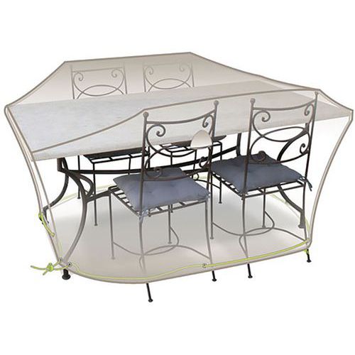 Housse Table Rect. Chaises 4-6 Pers. - Jardiline