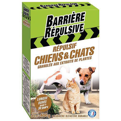 Repulsif Chiens Chat.Gran.Pae 400G /Nc - Barriere Repulsive.