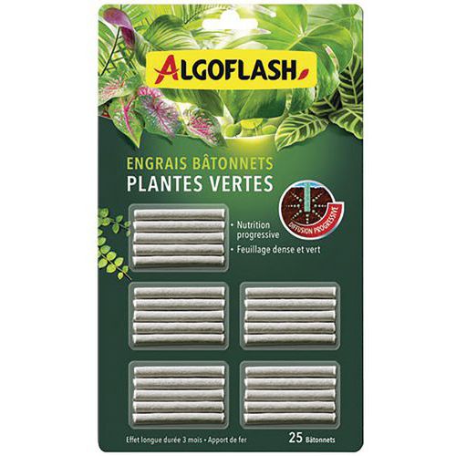 Engrais Plantes Vtes Batonnets X25 /Nc - Algoflash