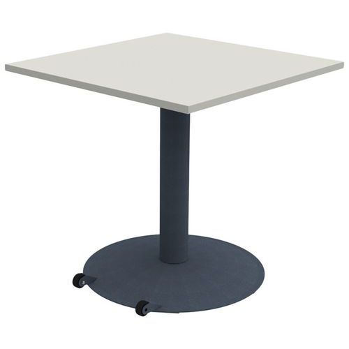 Table Mano mobile 80 x 80 cm T6 plateau stratifié ABS