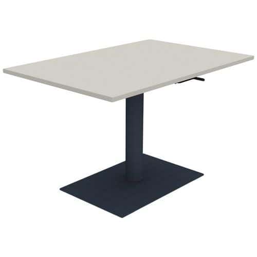Table Mano rectangulaire hauteur réglable plateau stratifié ABS