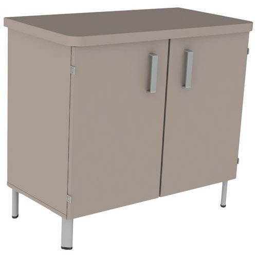 Buffet Danaé Signature 2 portes structure mélaminé plateau stratifié Mobidecor