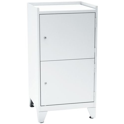 Armoire à outils sur pieds - 2 portes - Manutan Armoire à outils sur pieds - 2 portes - Manutan