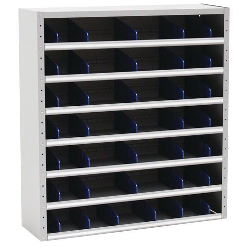 Armoire basse à compartiments - Profondeur 20 cm - Manutan Expert