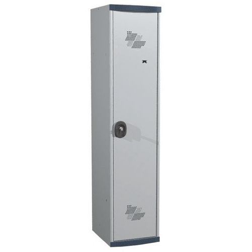 Vestiaire 1 colonne Seamline Optimum® 400 mm sur socle - Acial