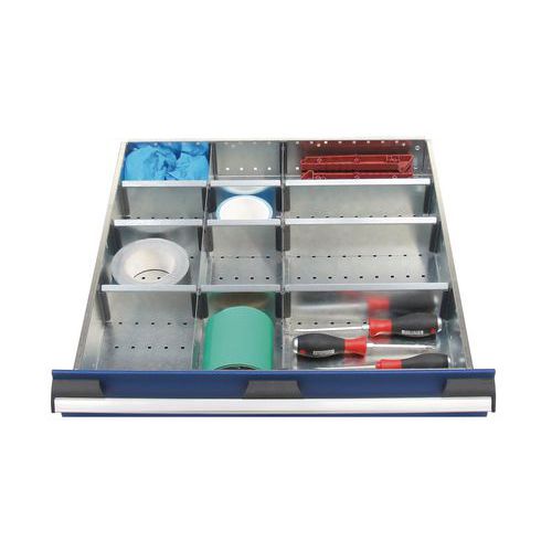 Lot de séparateurs pour armoire à tiroirs Bott SL-66 - Hauteur 8 cm