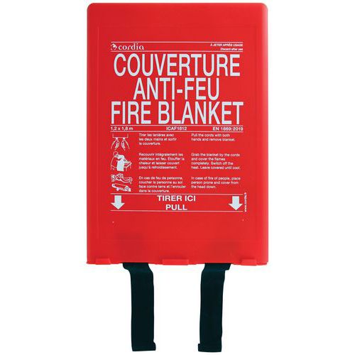 Couverture anti-feu boitier rigide Couverture anti-feu boitier rigide