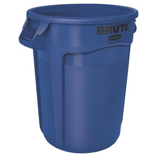 Conteneur rond Brute - Bleu - 121 L
