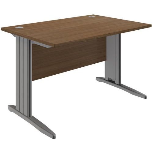 Bureau droit Ticka - Noyer