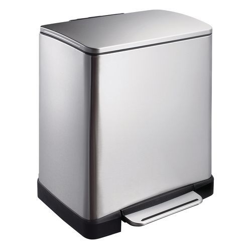 Poubelle à pédale E-Cube rectangulaire 20L - EKO Poubelle à pédale E-Cube rectangulaire 20L - EKO