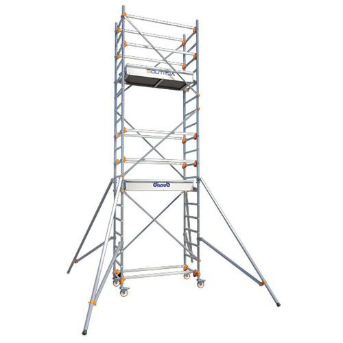 Échafaudage roulant modulaire Altitude AL165 - Base standard - Duarib