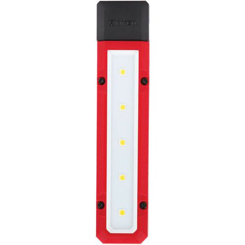 Lampe de poche aimantée sur pile