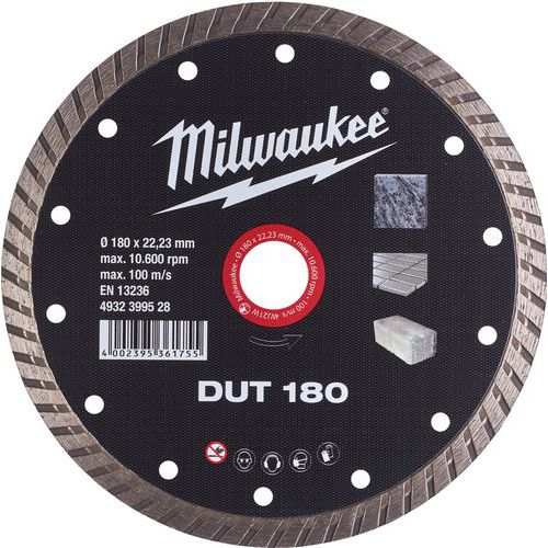 Disque diamant DUT - Milwaukee