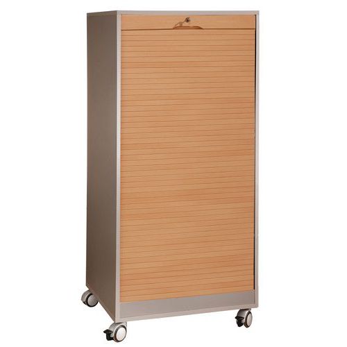 Armoire informatique mobile à rideau Armoire informatique mobile à rideau