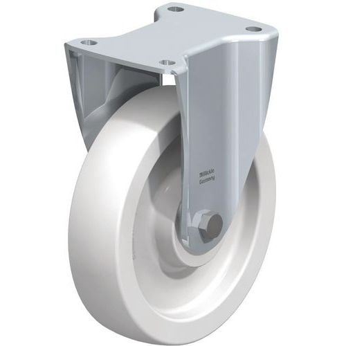 Roulette fixe à platine - Charge 300 à 900 kg