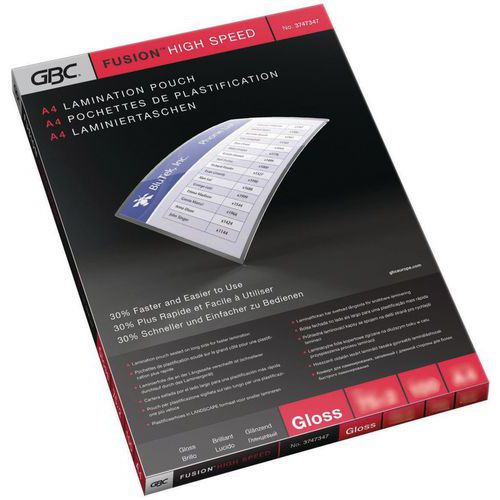 Pochette de plastification high speed GBC Pochette de plastification high speed GBC