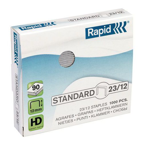 Agrafes Standard lot de 1000 - Rapid