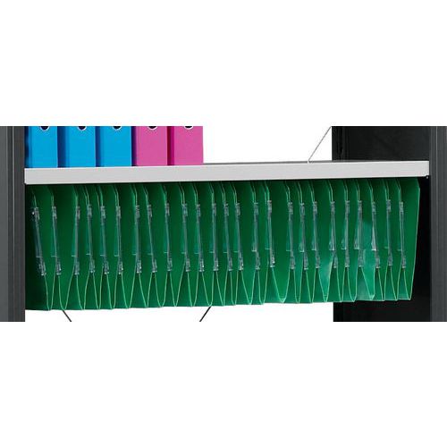 Tablette pour dossiers suspendus Multi-Fix Premium - Anthracite - Manorga