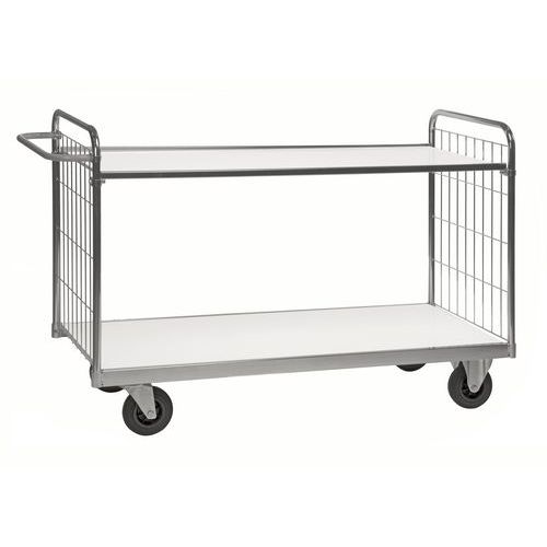 Chariot avec tablettes réglables KM9000-2_Kongamek Chariot avec tablettes réglables KM9000-2_Kongamek