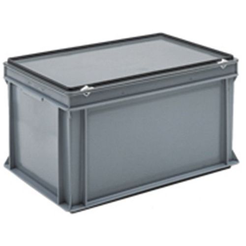 Bacs à couvercle RAKO gris - 600x400mm - 30 à 90 L