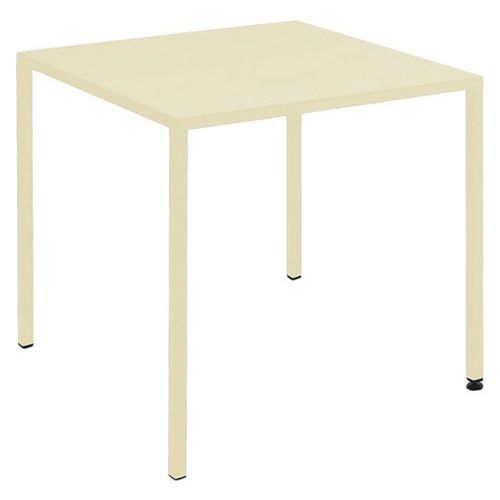 Table Canada 80 x 80 cm acier