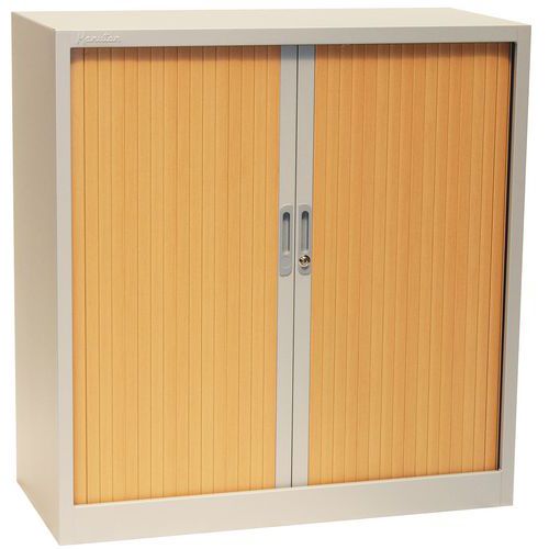 Armoire à rideaux Basse Bicolore Orel - Manutan Expert