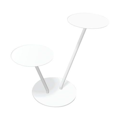 Babylone 2 branches 2 tablettes métal