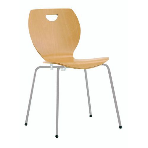 Chaise café V 4 pieds Chaise café V 4 pieds