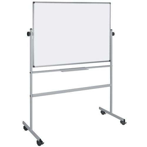 Tableau blanc basculant mobile Bi-Office - Émaillé double face