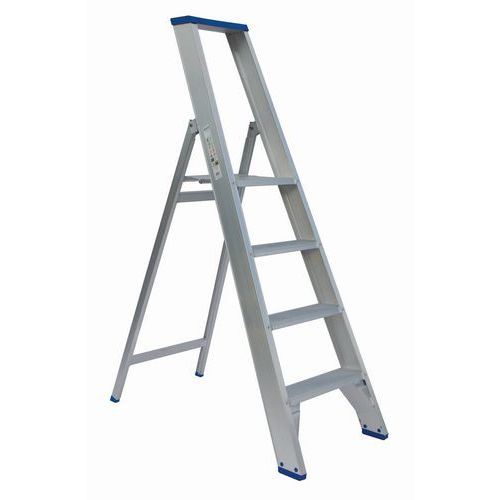 Escabeau industriel aluminium - Simple accès