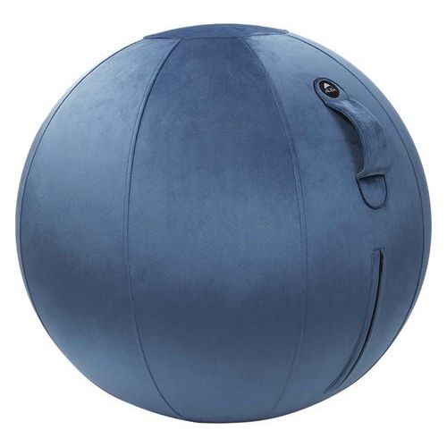 Ballon d'assise ergonomique Move Hop tissu velours Alba