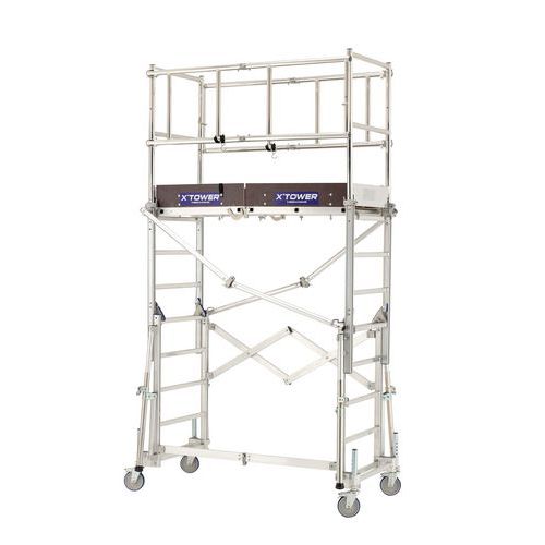 Échafaudage aluminium X Tower - Tubesca