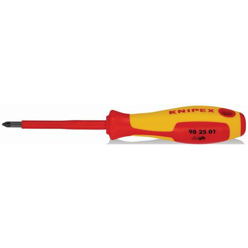 Tournevis cruciforme Pozidriv® isolé 1000V - KNIPEX