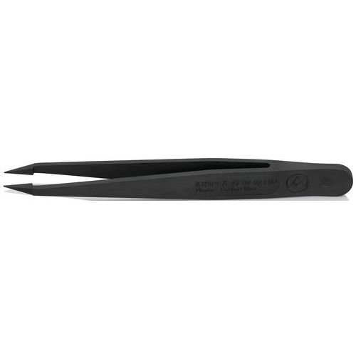 Pince brucelle en plastique 115mm ESD - KNIPEX